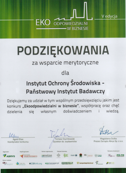 ETV podziękowanie